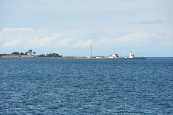 Farol em Port Townsend, no Puget Sound, litoral do estado de Washington, oeste dos Estados Unidos